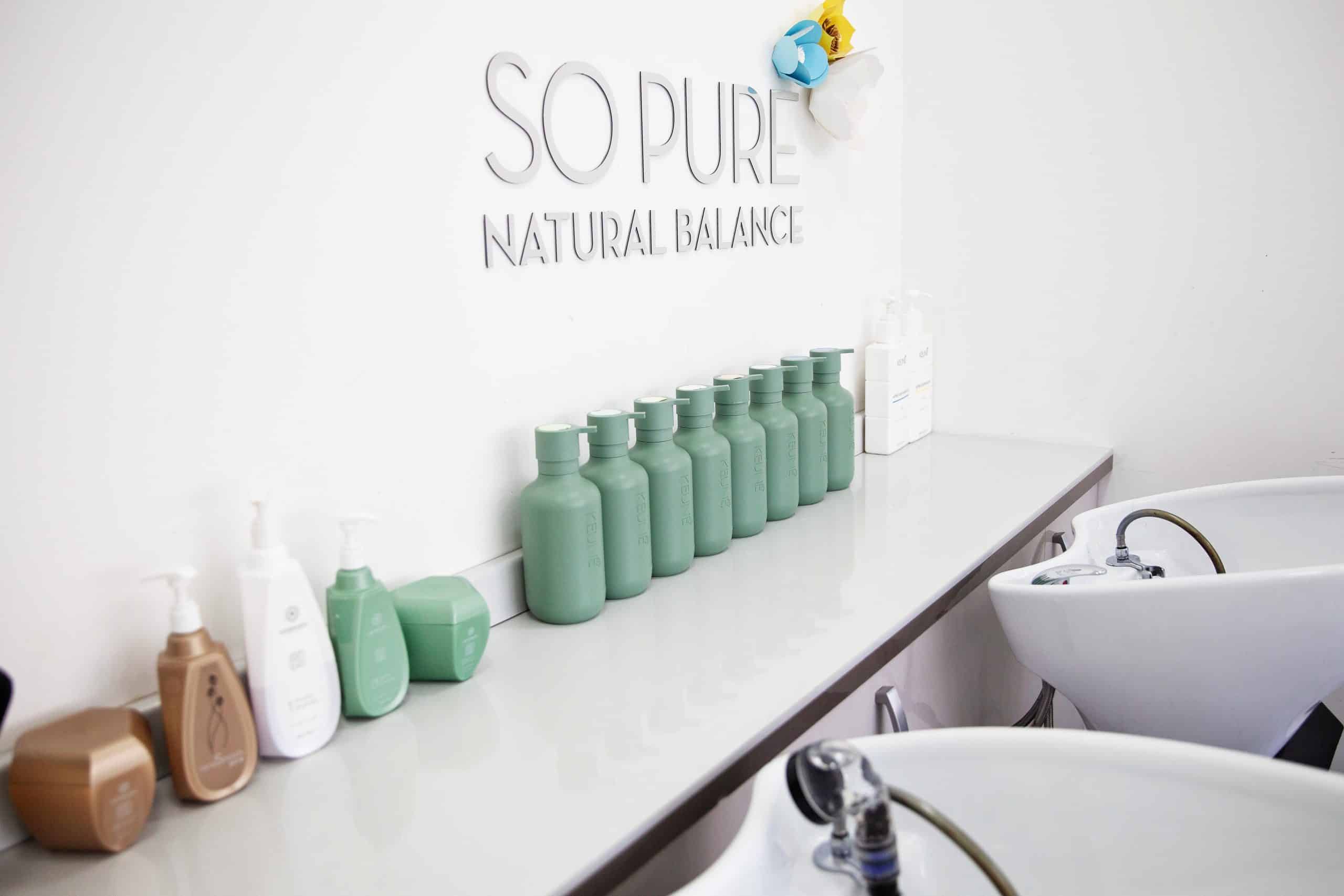 Hair-care-products- in-salon